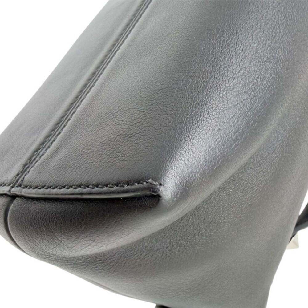 FENDI Black Leather Shoulder Bag - Picture 9 of 16